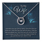 Lucky In Love Necklace - For Wife I Love The Way