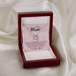 Lucky Necklace - For Mom Proud To Be Your Son