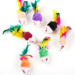 Feathered Mouse Cat Toy