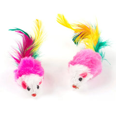 Feathered Mouse Cat Toy