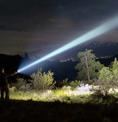 High Strong Power Led Flashlight Tactical Emergency Spotlight