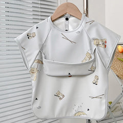 Baby Bibs Waterproof Long Sleeve Apron