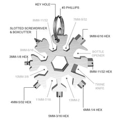 18-in-1 Snowflakes Multitool