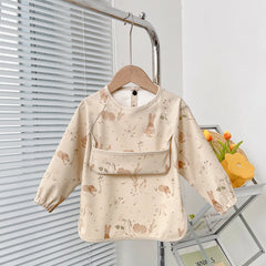 Baby Bibs Waterproof Long Sleeve Apron