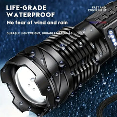 High Strong Power Led Flashlight Tactical Emergency Spotlight