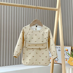 Baby Bibs Waterproof Long Sleeve Apron