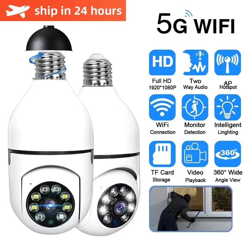 Bulb Surveillance Camera