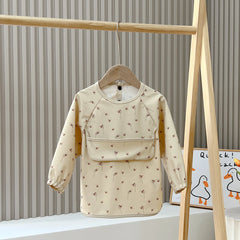 Baby Bibs Waterproof Long Sleeve Apron