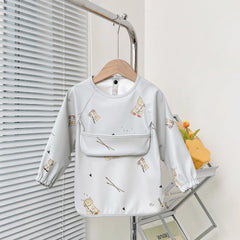 Baby Bibs Waterproof Long Sleeve Apron