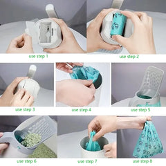 Self-Cleaning Litter Scoop