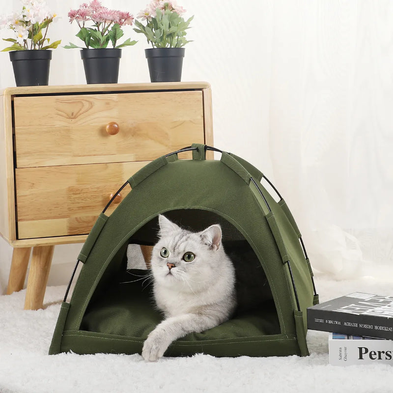 Cat Tent House with Cushions