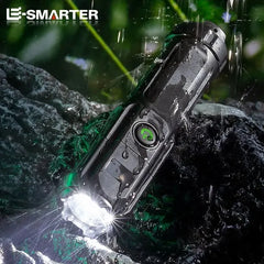 4 Lighting Mode Strong LED Flashlight Telescopic Zoom Portable Long-Range Flashlight