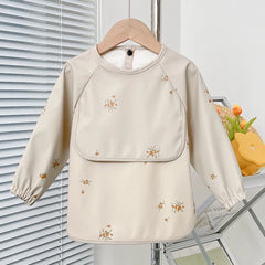 Baby Bibs Waterproof Long Sleeve Apron