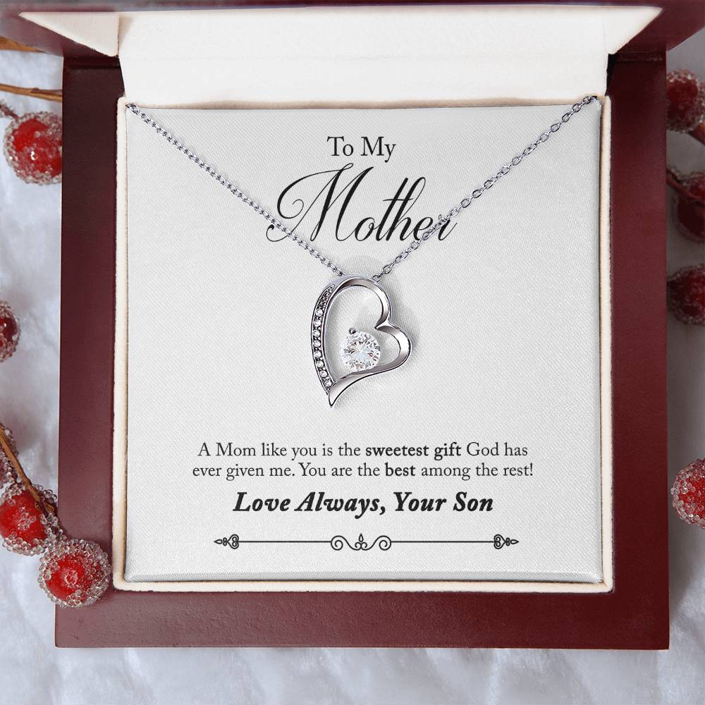 Forever Love Necklace - To My Mother From Son