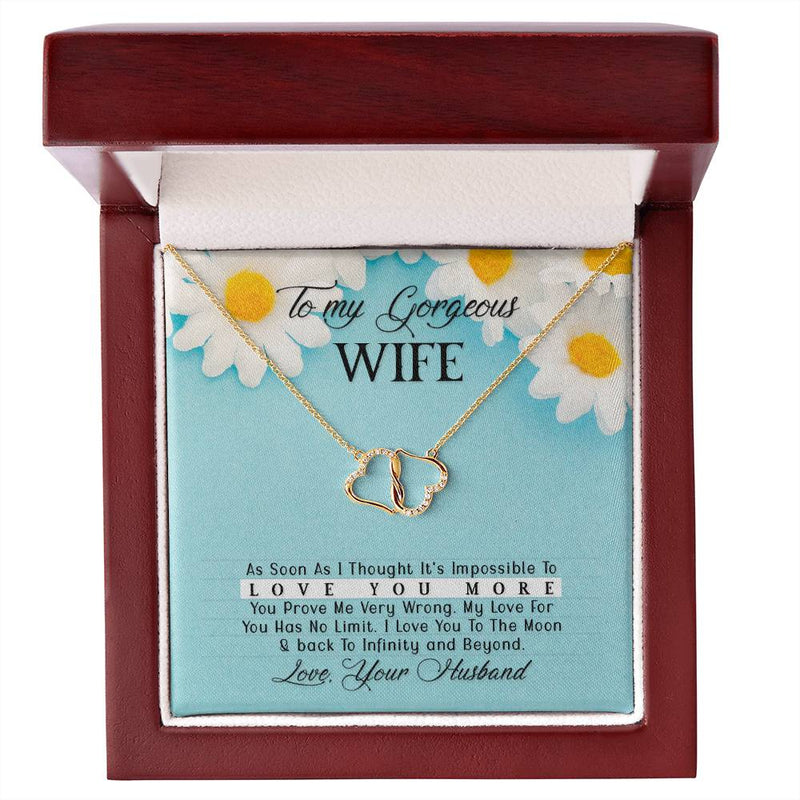 Everlasting Love Necklace - For Wife My Love For You Has No Limit