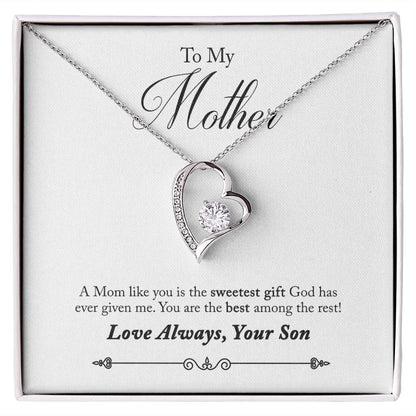 Forever Love Necklace - To My Mother From Son