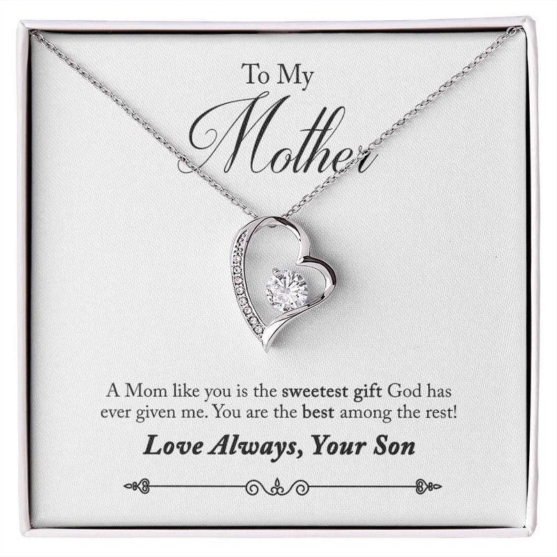 Forever Love Necklace - To My Mother From Son