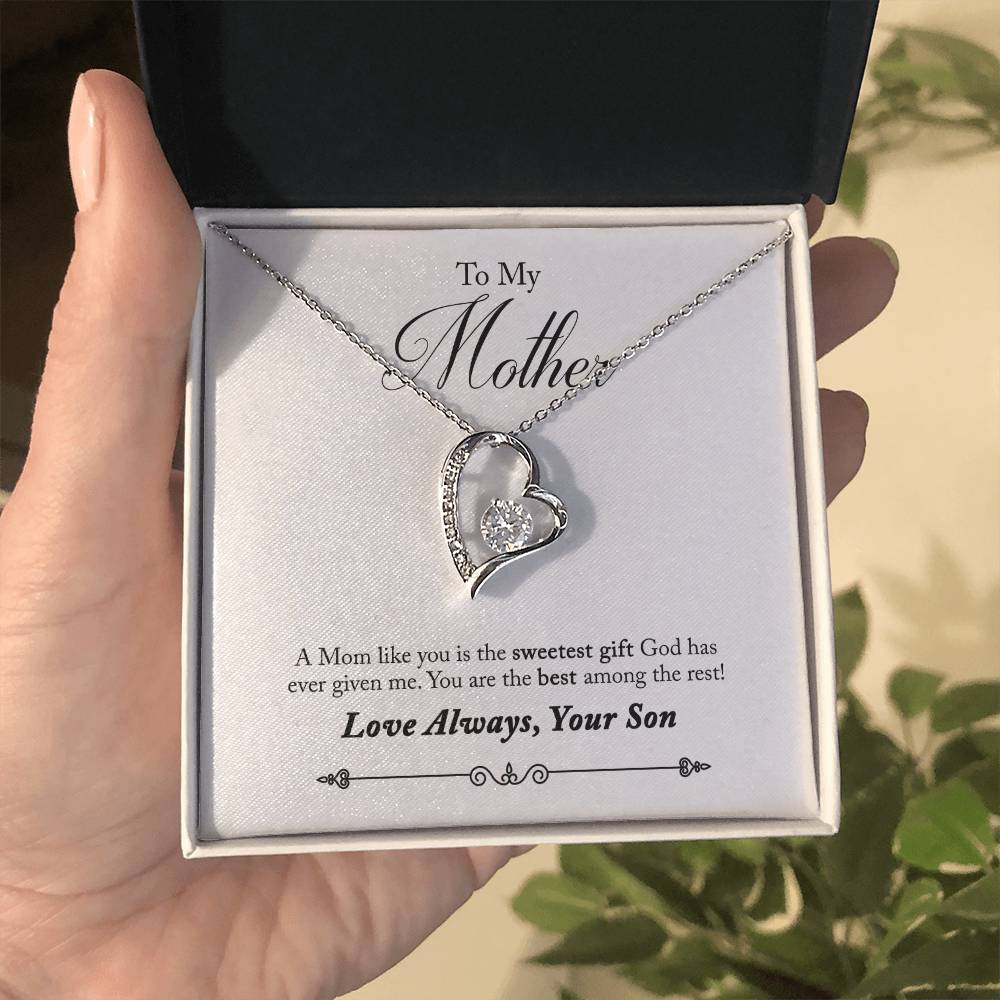 Forever Love Necklace - To My Mother From Son