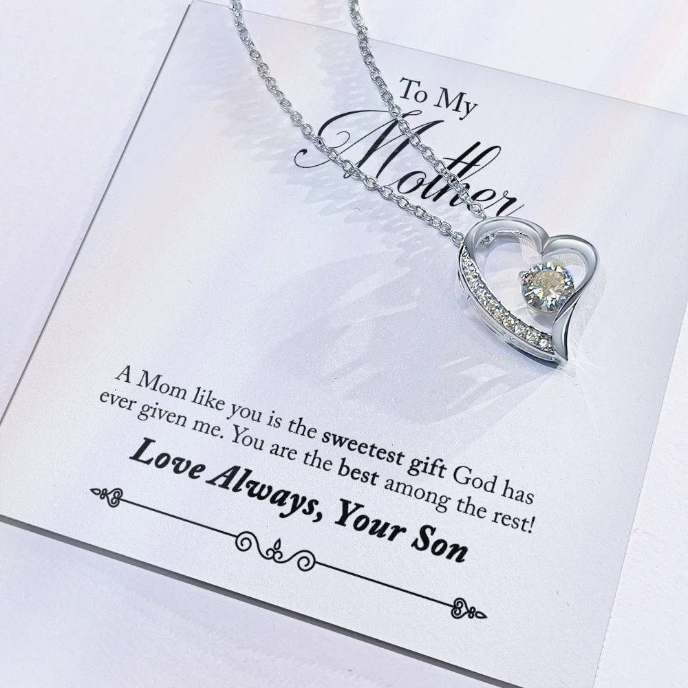 Forever Love Necklace - To My Mother From Son