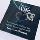 Forever Love Necklace - For My Wife Love You Now