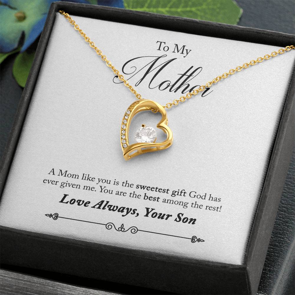 Forever Love Necklace - To My Mother From Son